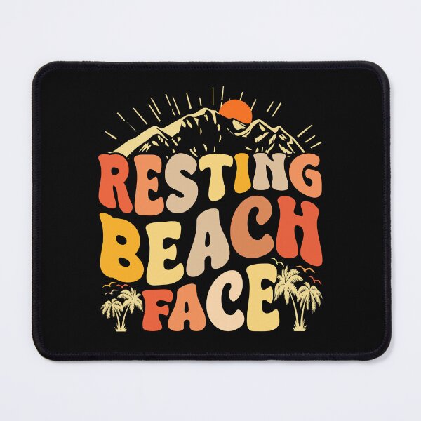 Item preview, Resting Beach Face Cute Vintage Holiday Summer designed and sold by Jakaria Hossain.