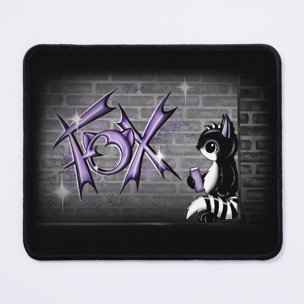 Item preview, fox graffiti sprayer designed and sold by Pezi-Creation.