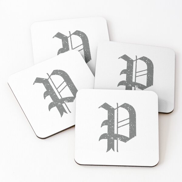 Item preview, Calligraphic Capital Letter P Grunge designed and sold by KTSubz Faith & Fun Designs.