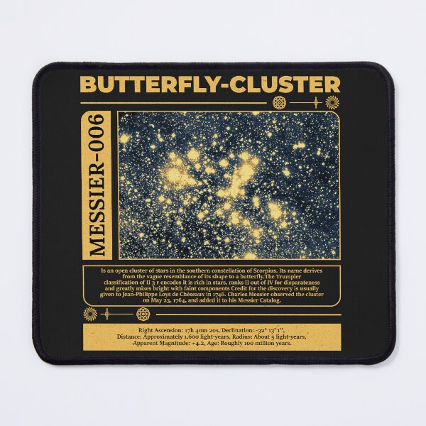 Item preview, Messier 006 Butterfly Cluster designed and sold by LeoLabs.