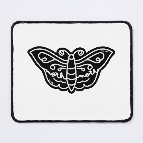 Item preview, Moth line drawing designed and sold by AJLineDrawings.