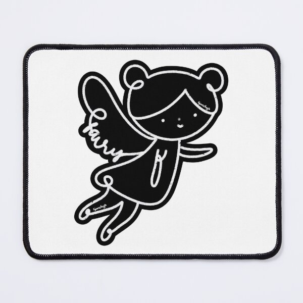 Item preview, Fairy line drawing designed and sold by AJLineDrawings.