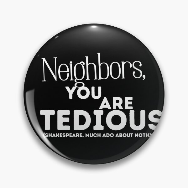 Item preview, Funny Shakespeare Insult “You are Tedious” Quote designed and sold by TheWriteHand.