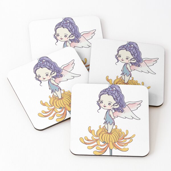 Item preview, Little angle with beautiful flowers. designed and sold by atika-atk.