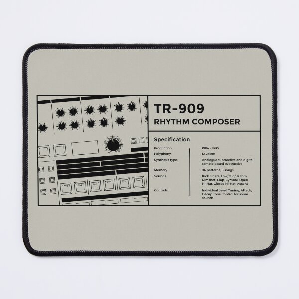 Item preview, 909 Drum Machine for Dawless Beatmaker and Musician designed and sold by AtomicMalibu.