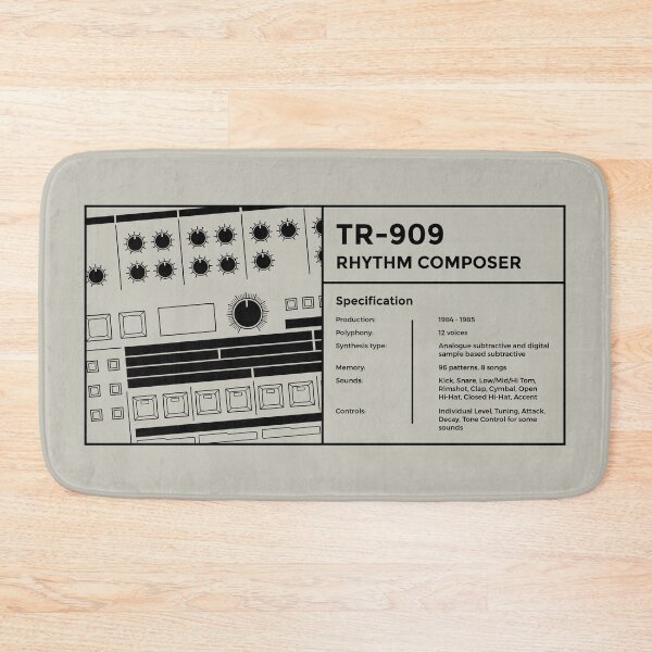 Item preview, 909 Drum Machine for Dawless Beatmaker and Musician designed and sold by AtomicMalibu.