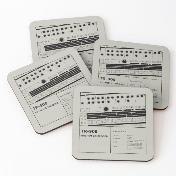 Item preview, 909 Drum Machine for Dawless Beatmaker and Musician designed and sold by AtomicMalibu.