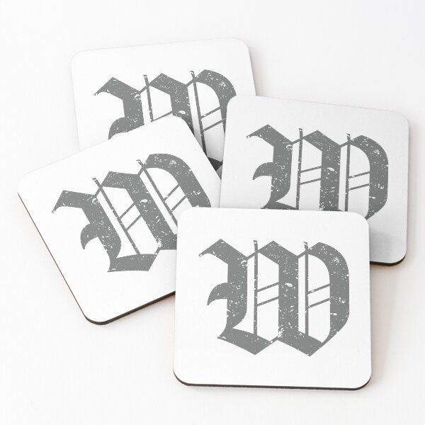 Item preview, Calligraphic Capital Letter W Grunge designed and sold by KTSubz Faith & Fun Designs.