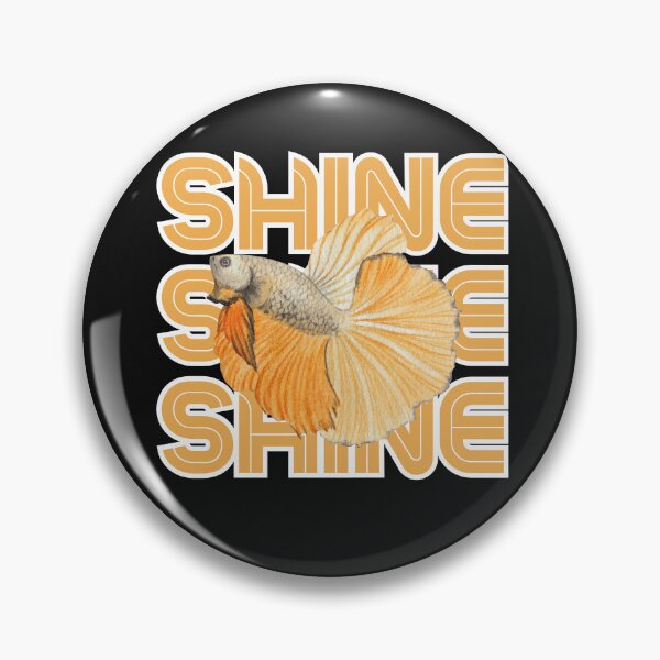 Item preview, Shine Bright like a Betta designed and sold by AcousticAquatic.