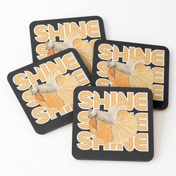 Item preview, Shine Bright like a Betta designed and sold by AcousticAquatic.