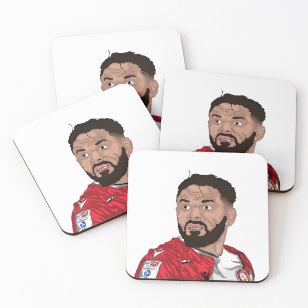 Item preview, Stevenage FC Alex Macdonald designed and sold by NowsynergyGFX.