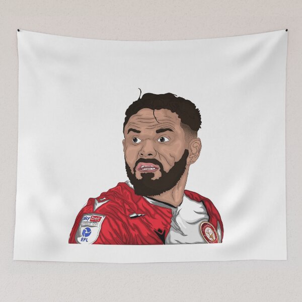 Item preview, Stevenage FC Alex Macdonald designed and sold by NowsynergyGFX.