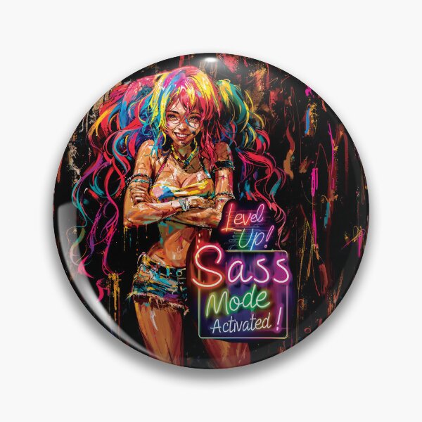 Item preview, Level Up: Sass Mode Activated! designed and sold by David Macdonald.