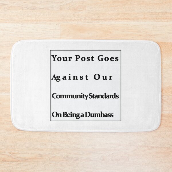 Item preview, Community Standards designed and sold by HouseofMinion.