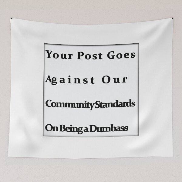 Item preview, Community Standards designed and sold by HouseofMinion.