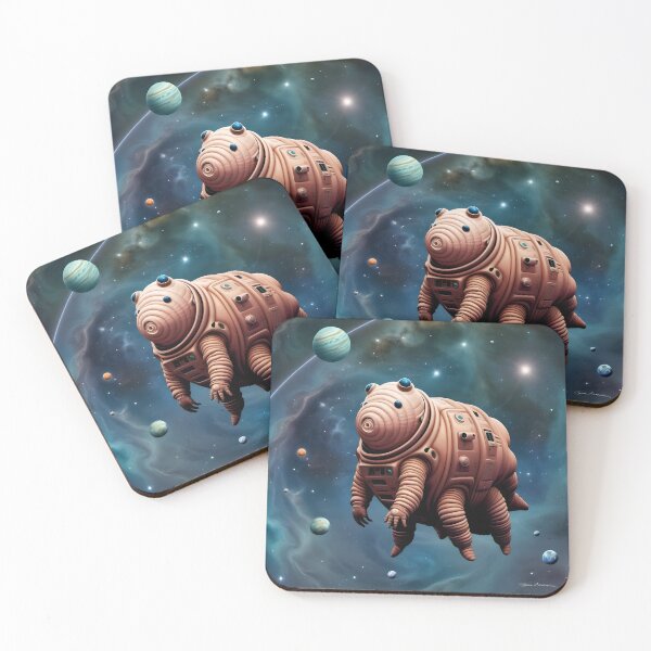 Item preview, Tardigrade in Space. Tardigrades - the undisputed champs at being awesome designed and sold by Serge Averbukh Art Studio.