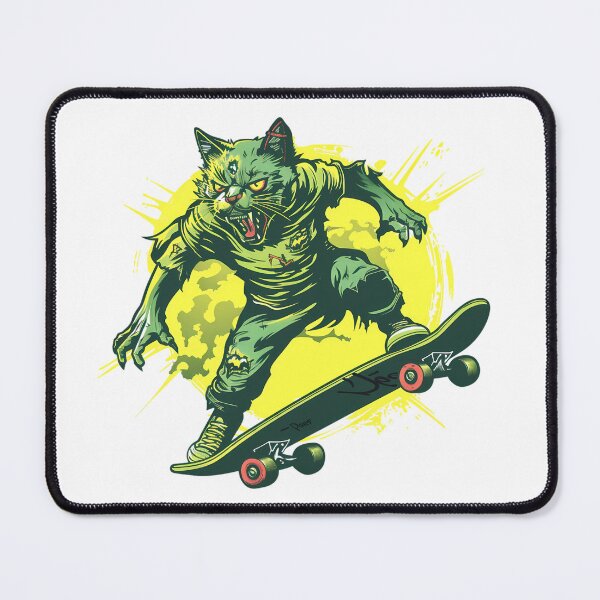 Item preview, Zombie Cat designed and sold by PeelZinc.