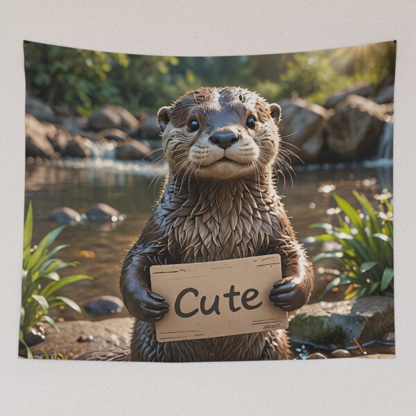 Item preview, Cute otter designed and sold by LilithsDesires.