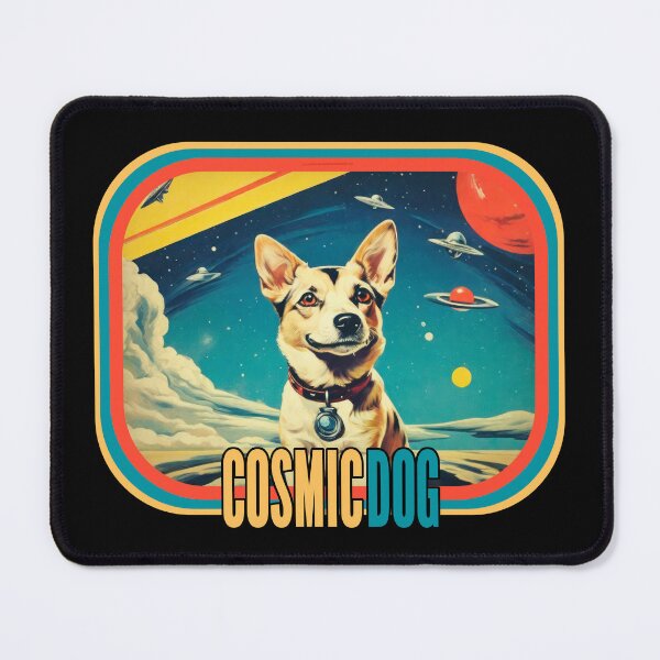 Item preview, cosmic dog designed and sold by ARKIRA - 100% authentic designs of the highest quality..