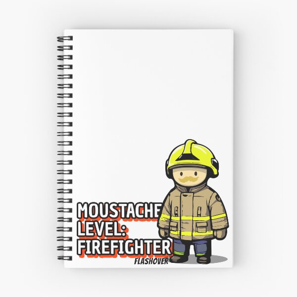 Item preview, Moustache Level: Firefighter Urban designed and sold by Flashover.