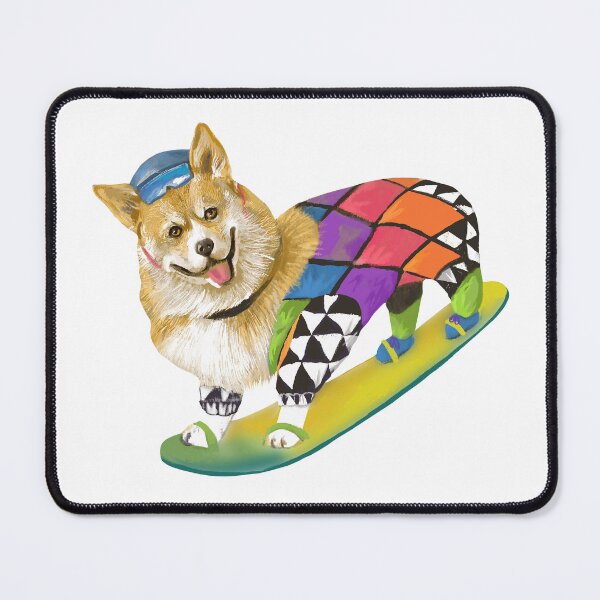 Item preview, Corgi Boarder designed and sold by Ekaterina Khozatskaya.