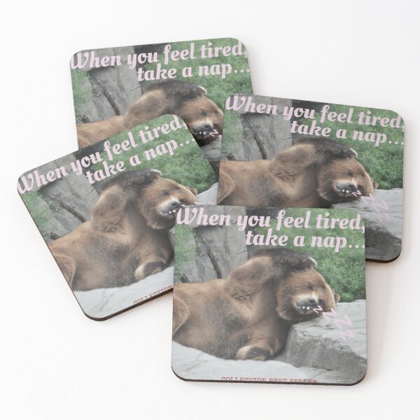 Artikelvorschau, 19. Bear Tired Take A Nap Collection BEST SELLER entworfen und verkauft von Prestonogisich.