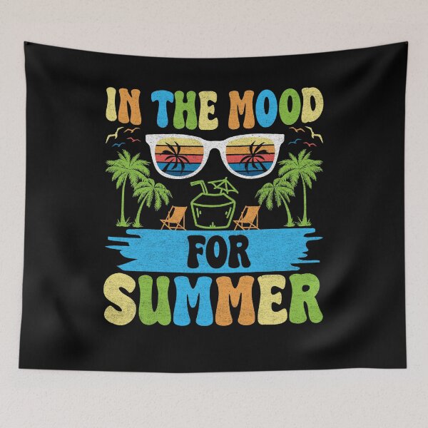 Item preview, In The Mood For Summer Cute Vintage Holiday Summer designed and sold by Jakaria Hossain.