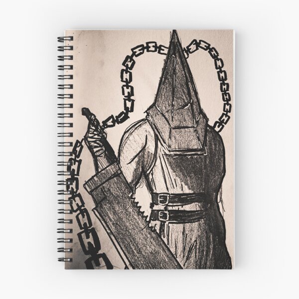 Item preview, Pyramid Head (B/W Alt) designed and sold by crystallinesoup.