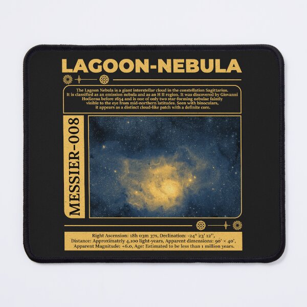 Item preview, Messier 008 Lagoon Nebula designed and sold by LeoLabs.