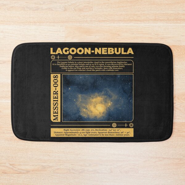 Item preview, Messier 008 Lagoon Nebula designed and sold by LeoLabs.