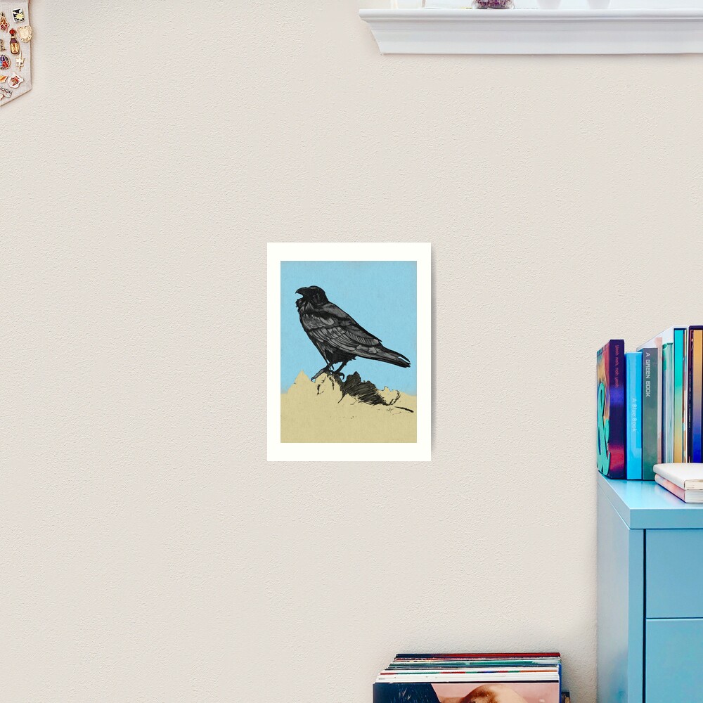 Crow Art Print