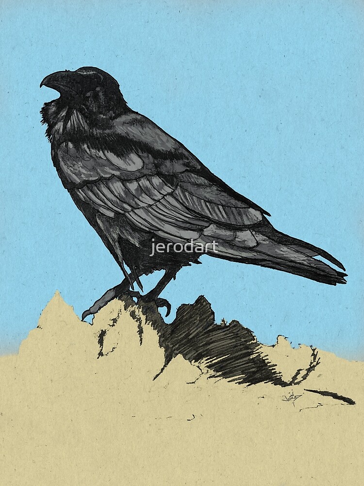 Crow by jerodart