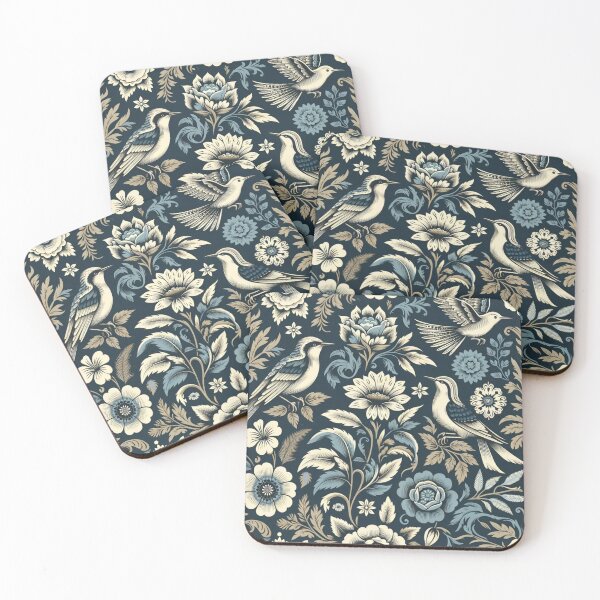 Item preview,  Blue and White Chinoiserie designed and sold by YourPattern.
