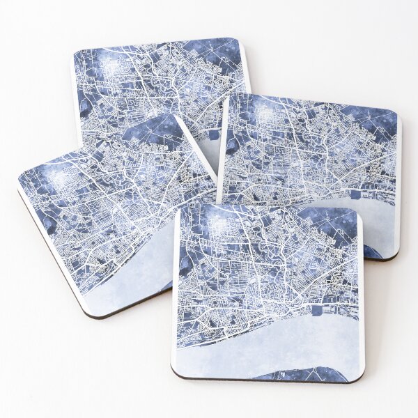 Item preview, Kingston upon Hull England City Map designed and sold by ArtPrints.