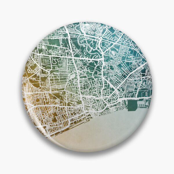 Item preview, Kingston upon Hull England City Map designed and sold by ArtPrints.