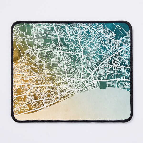 Item preview, Kingston upon Hull England City Map designed and sold by ArtPrints.