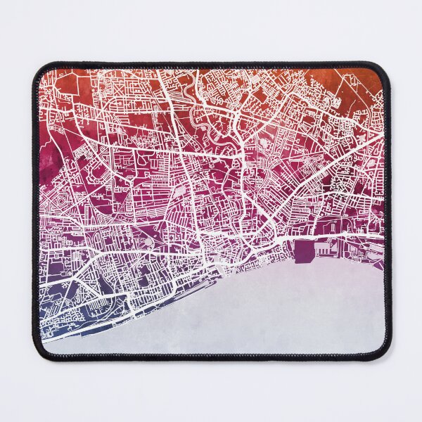 Item preview, Kingston upon Hull England City Map designed and sold by ArtPrints.
