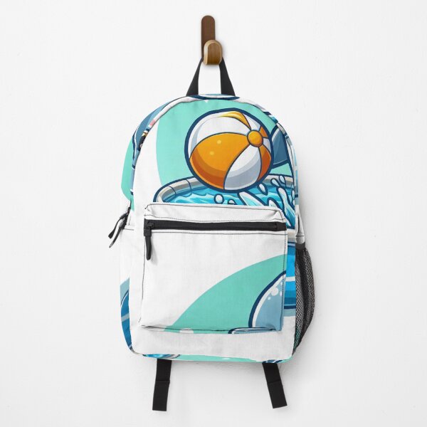 Item preview, Cartoon dolphins play a ball in pool. designed and sold by MzulhilmiZam.