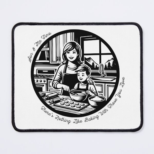 Item preview, Son and Me Baking (with mom) designed and sold by Catherine Harrison.