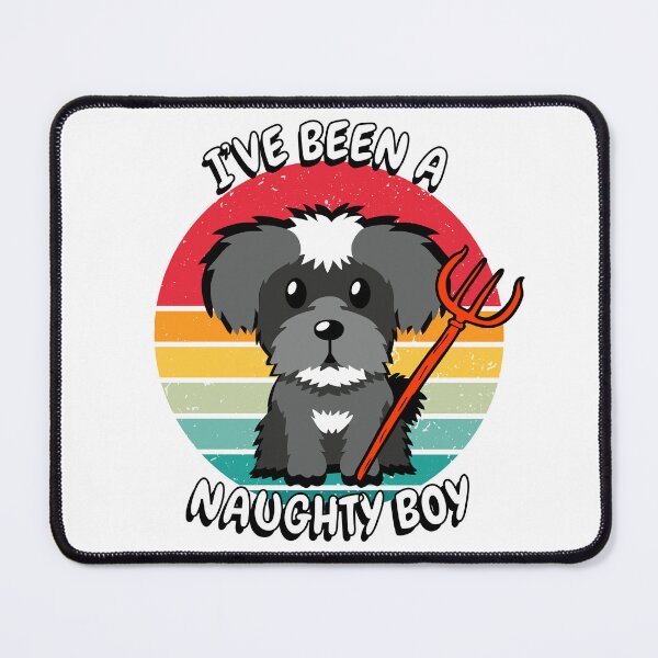 Item preview, Cute schnauzer is a naughty boy designed and sold by Pet Station.