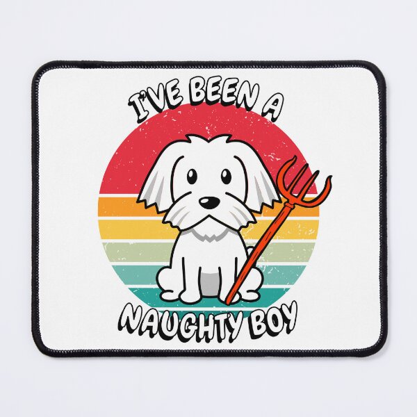 Item preview, Cute White dog is a naughty boy designed and sold by Pet Station.