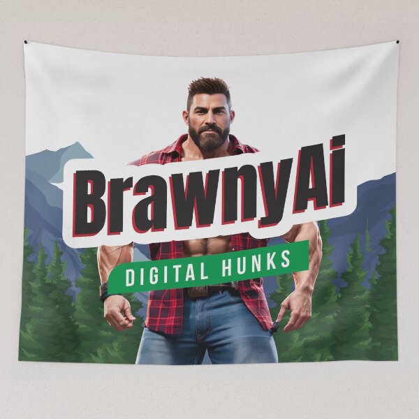 Item preview, BrawnyAi - Digital Hunks designed and sold by BrawnyAi.