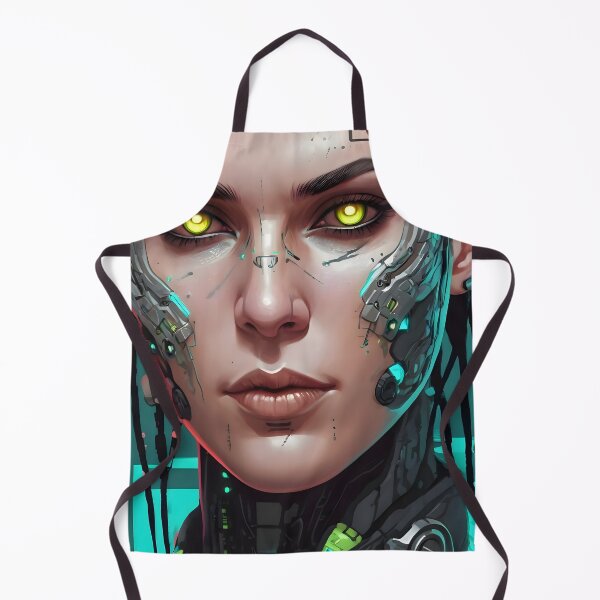 Item preview, Cyberpunk Female Portrait (Spring Theme) designed and sold by papi1998.