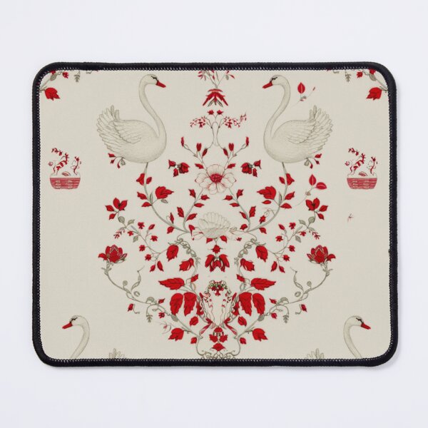 Aperçu de l'œuvre Chinoiserie rouge et blanche créée et vendue par YourPattern.