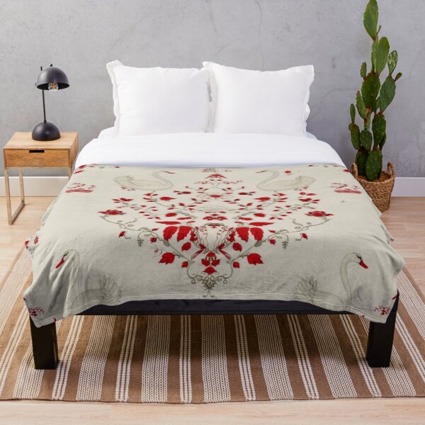 Item preview, Red and White Chinoiserie designed and sold by YourPattern.
