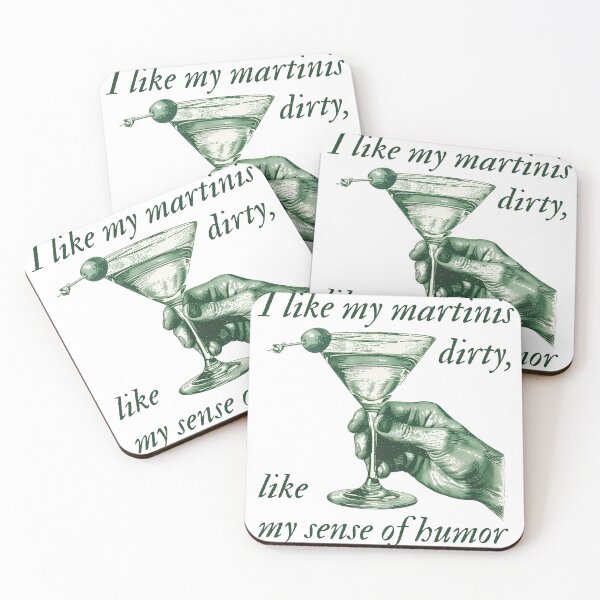 Item preview, Dirty Martini print designed and sold by Croclair.