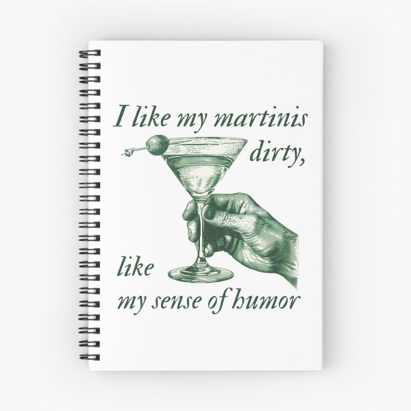 Item preview, Dirty Martini print designed and sold by Croclair.