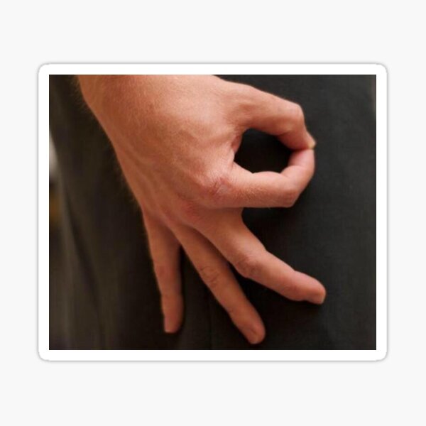 Circle Finger Stickers Redbubble