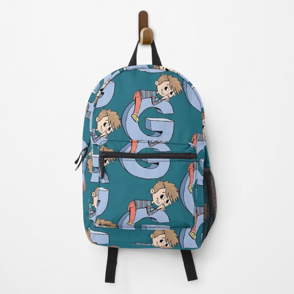 Item preview, boy climbed up and lay down on the capital letter G designed and sold by duxpavlic.