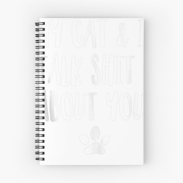 Item preview, My Cat And I Alk Shit About You Funny Offensive Cat   designed and sold by rwjdkaq78bav.